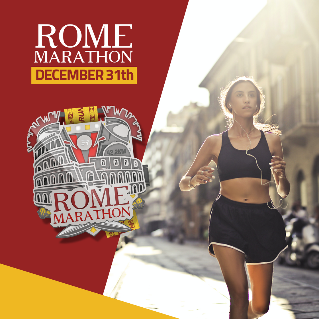 ROME Marathon | The last race of the Year | December 31st