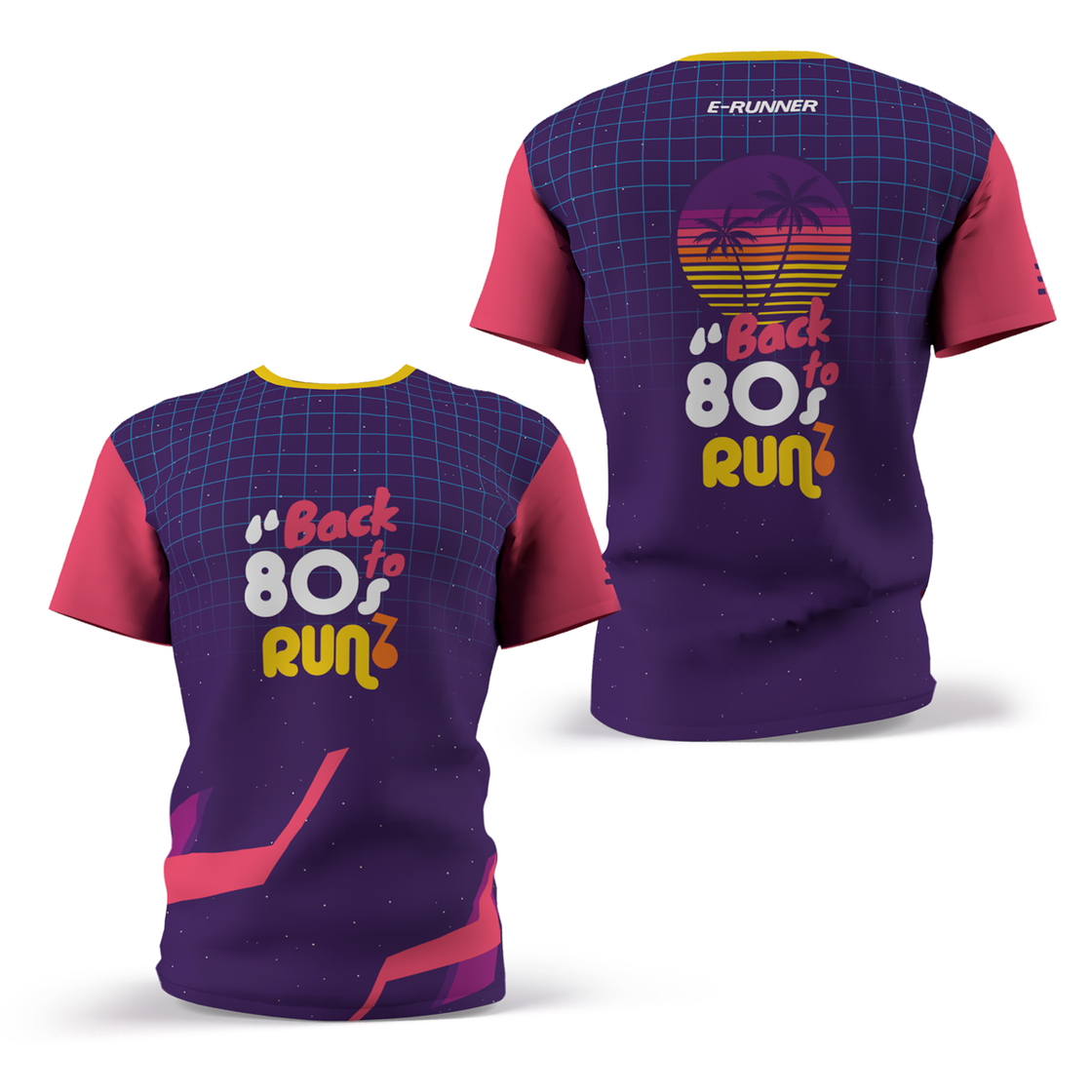Back to 80's Run T-shirt
