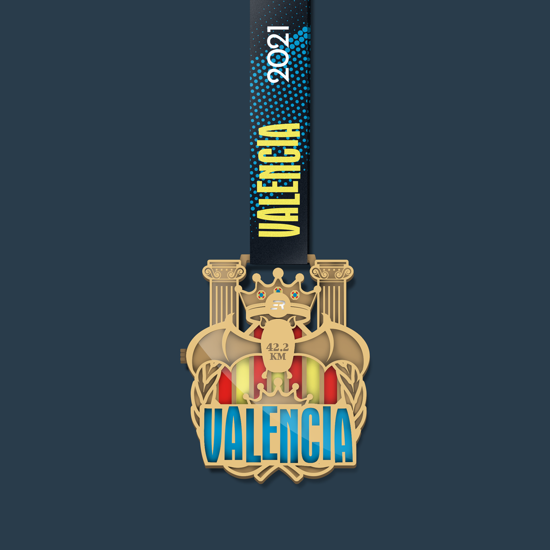 SPECIAL OFFER: Stunning Medal + Official T-Shirt | VALENCIA Marathon | December 4-5th